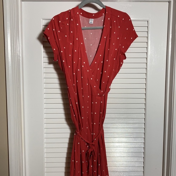 Women’s Old Navy tie dress- medium - Picture 5 of 5